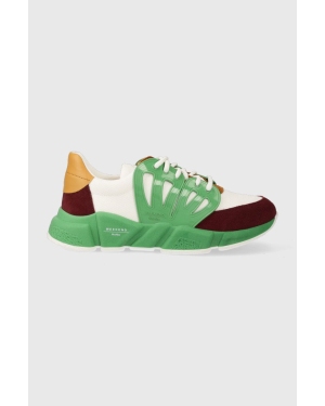 Weekend Max Mara sneakersy Faggio kolor zielony 2357660732600
