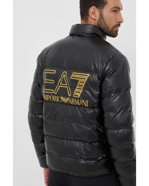 EA7 Emporio Armani kurtka męska kolor czarny zimowa