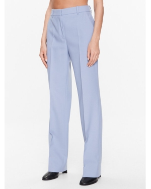 Calvin Klein Spodnie materiałowe Essential Slim Straight K20K205188 Niebieski Regular Fit