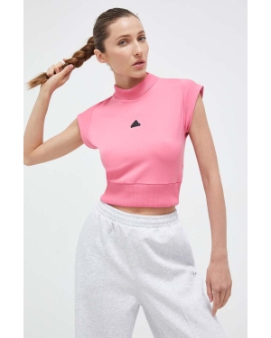 adidas t-shirt Z.N.E damski kolor różowy