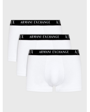 Armani Exchange Komplet 3 par bokserek 957028 CC282 48310 Biały