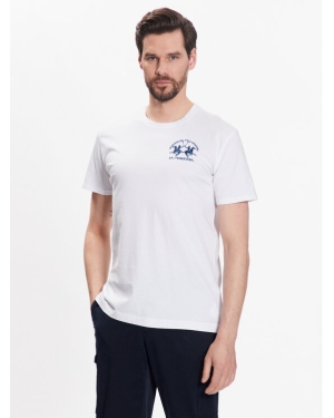 La Martina T-Shirt VMR009 JS206 Biały Regular Fit