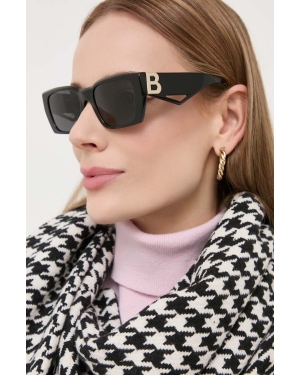 Burberry Okulary przeciwsłoneczne damskie kolor czarny