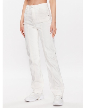 Calvin Klein Jeans Jeansy J20J220635 Biały Regular Fit