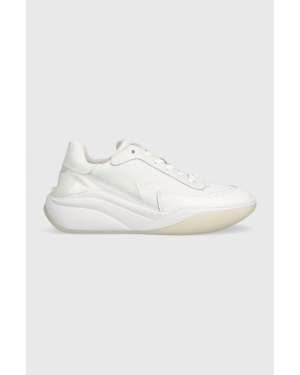 Calvin Klein sneakersy CLOUD WEDGE LACE UP kolor biały HW0HW01647