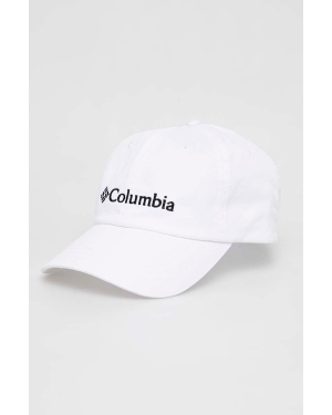 Columbia czapka z daszkiem ROC II kolor biały z aplikacją 1766611
