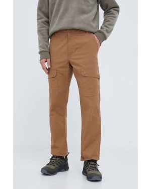 Columbia spodnie Wallowa Cargo męskie kolor brązowy