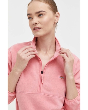 Dickies bluza damska kolor różowy gładka