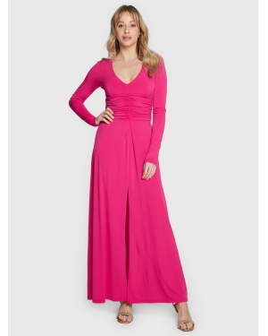 Blugirl Blumarine Sukienka wieczorowa RA3065-J6634 Różowy Slim Fit