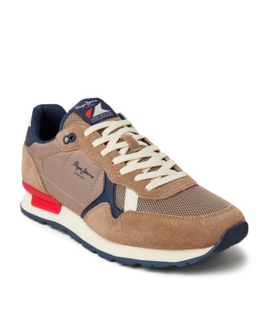 Pepe Jeans Sneakersy PMS30983 Brązowy