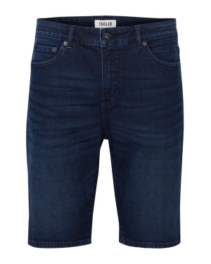 Solid Szorty jeansowe 21104980 Granatowy Regular Fit