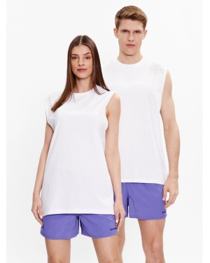 iets frans… T-Shirt IF TONAL LOGO TANK 76555952 Biały Oversize
