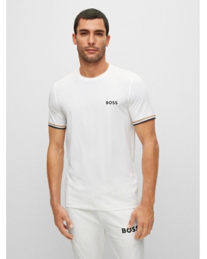 Boss T-Shirt 50482392 Biały Slim Fit
