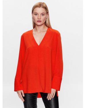 Calvin Klein Bluzka K20K205688 Pomarańczowy Regular Fit