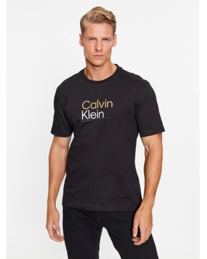 Calvin Klein T-Shirt K10K111841 Czarny Regular Fit