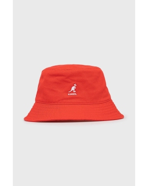 Kangol kapelusz bawełniany kolor czerwony bawełniany K4224HT.CG637-CG637