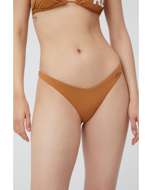 Karl Lagerfeld brazyliany kąpielowe KL22WBT01 kolor brązowy