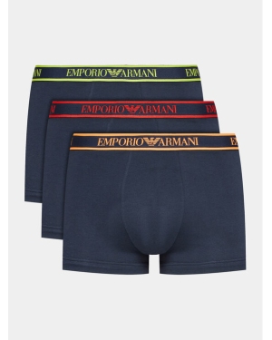 Emporio Armani Underwear Komplet 3 par bokserek 111357 3R717 70435 Granatowy