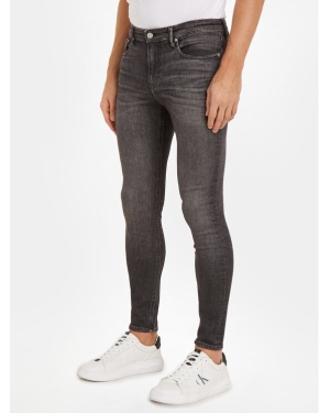Calvin Klein Jeans Jeansy J30J323347 Czarny Super Skinny Fit
