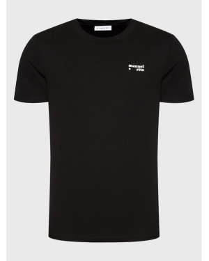 Manuel Ritz T-Shirt 3332M552 223848 Czarny Regular Fit