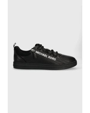 Michael Kors sneakersy skórzane Keating Zip kolor czarny 42S3KEFS8L