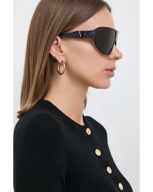 Michael Kors okulary przeciwsłoneczne damskie kolor czarny