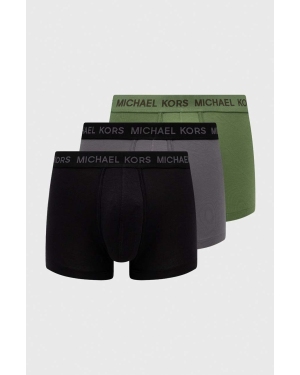 Michael Kors bokserki 3-pack męskie kolor zielony