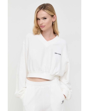 Miss Sixty bluza bawełniana damska kolor biały z aplikacją