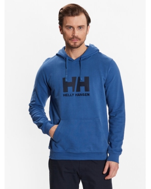 Helly Hansen Bluza Logo 33977 Niebieski Regular Fit