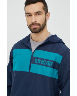 New Balance kurtka męska kolor granatowy przejściowa
