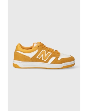 New Balance sneakersy BB480LWA kolor żółty