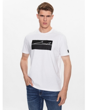 Paul&Shark T-Shirt 13311613 Biały Regular Fit