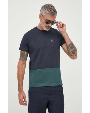 Pepe Jeans t-shirt bawełniany WALTER kolor granatowy wzorzysty