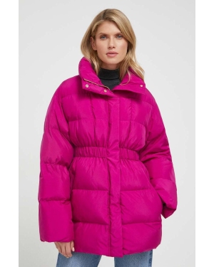 Pinko kurtka damska kolor fioletowy zimowa