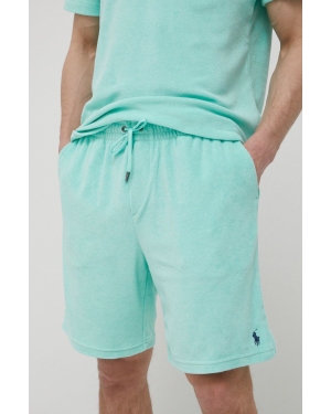 Polo Ralph Lauren szorty piżamowe 710835787007 męskie kolor zielony gładka