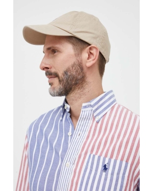 Polo Ralph Lauren koszula bawełniana męska regular z kołnierzykiem klasycznym