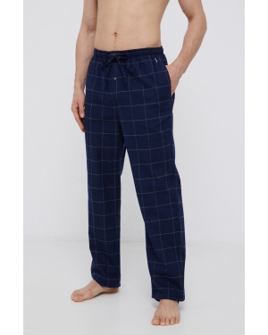 Polo Ralph Lauren Spodnie piżamowe bawełniane 714754037003 kolor granatowy wzorzysta
