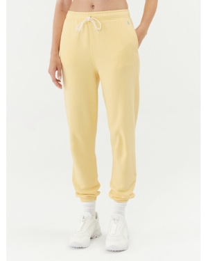 Polo Ralph Lauren Spodnie dresowe 211891560014 Żółty Regular Fit