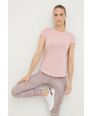 Puma T-shirt treningowy 586857 kolor różowy