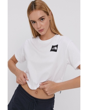 The North Face T-shirt bawełniany kolor biały NF0A4SY9FN41-FN41