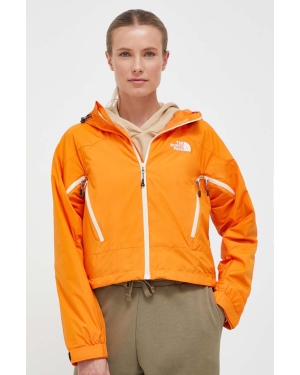 The North Face kurtka damski kolor pomarańczowy przejściowa
