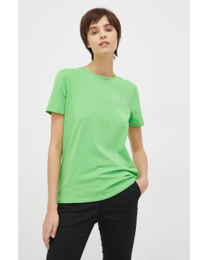 Tommy Hilfiger t-shirt damski kolor zielony