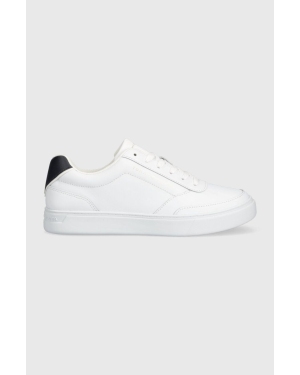 Tommy Hilfiger sneakersy skórzane TH ELEVATED CLASSIC SNEAKER kolor biały FW0FW07567