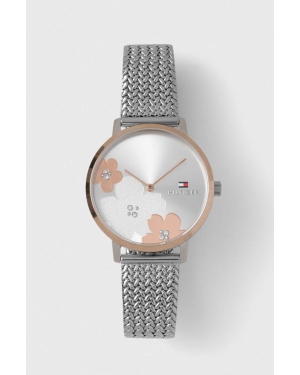Tommy Hilfiger zegarek 1782604 damski kolor srebrny