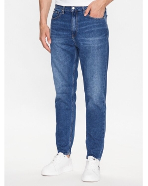 Calvin Klein Jeans Jeansy J30J323353 Granatowy Slim Fit