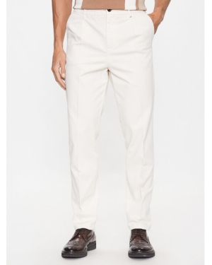Guess Spodnie materiałowe M3YB28 WFIN3 Biały Slim Fit