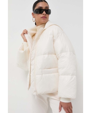 Armani Exchange kurtka damska kolor biały zimowa