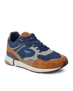 Pepe Jeans Sneakersy PMS30988 Brązowy