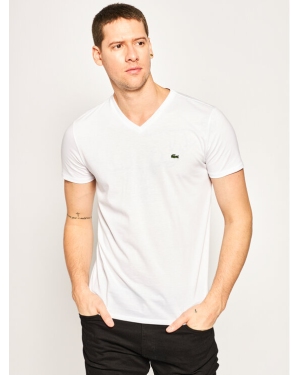 Lacoste T-Shirt TH6710 Biały Regular Fit