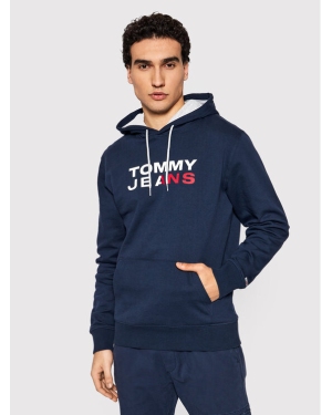 Tommy Jeans Bluza Entry DM0DM12375 Granatowy Regular Fit